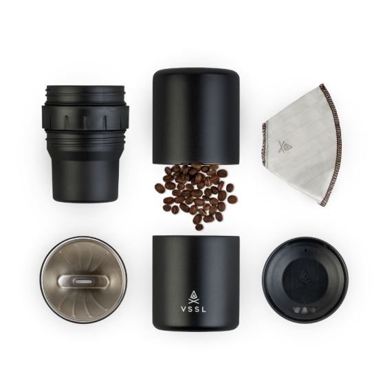 VSSL Java Nest Pour Over Kit - Black