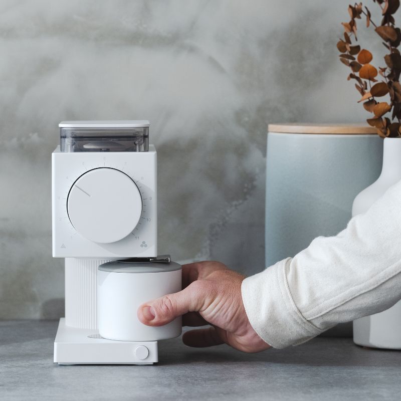 Fellow Ode Electric Coffee Grinder - White