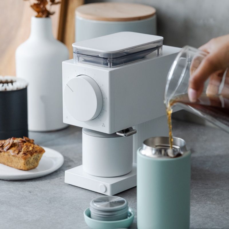 Fellow Ode Electric Coffee Grinder - White