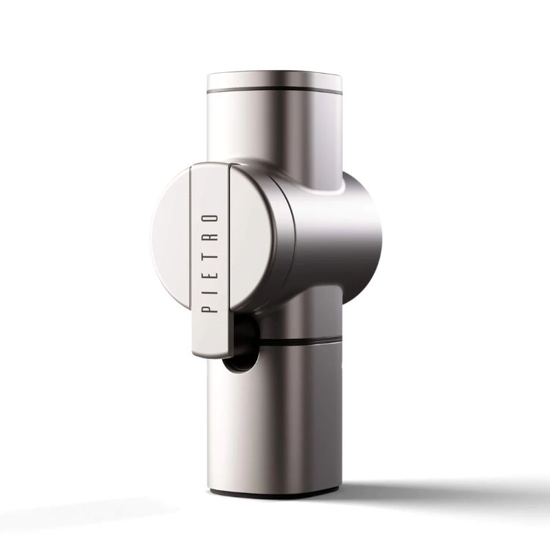 Pietro Hand Grinder – Pure Silver