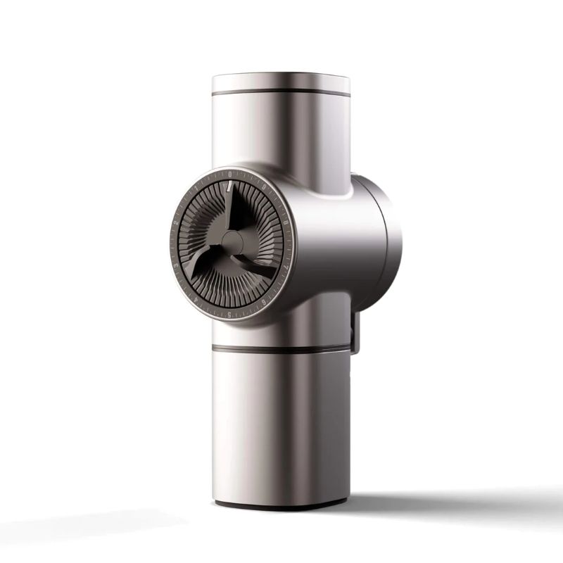 Pietro Hand Grinder – Pure Silver