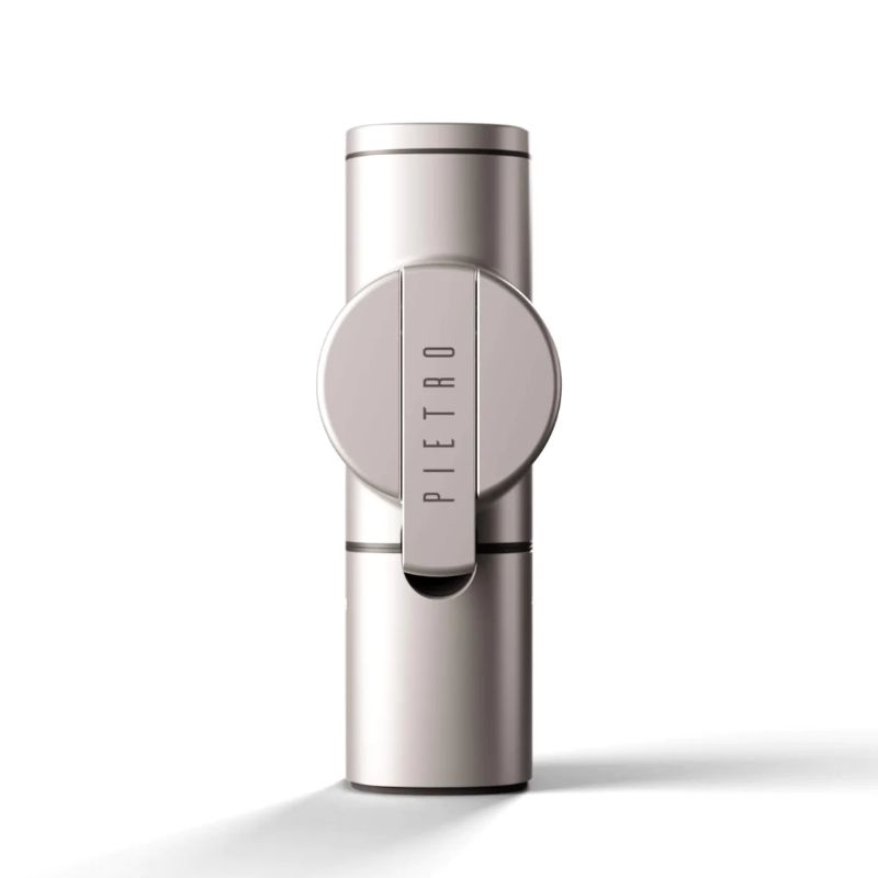 Pietro Hand Grinder – Pure Silver